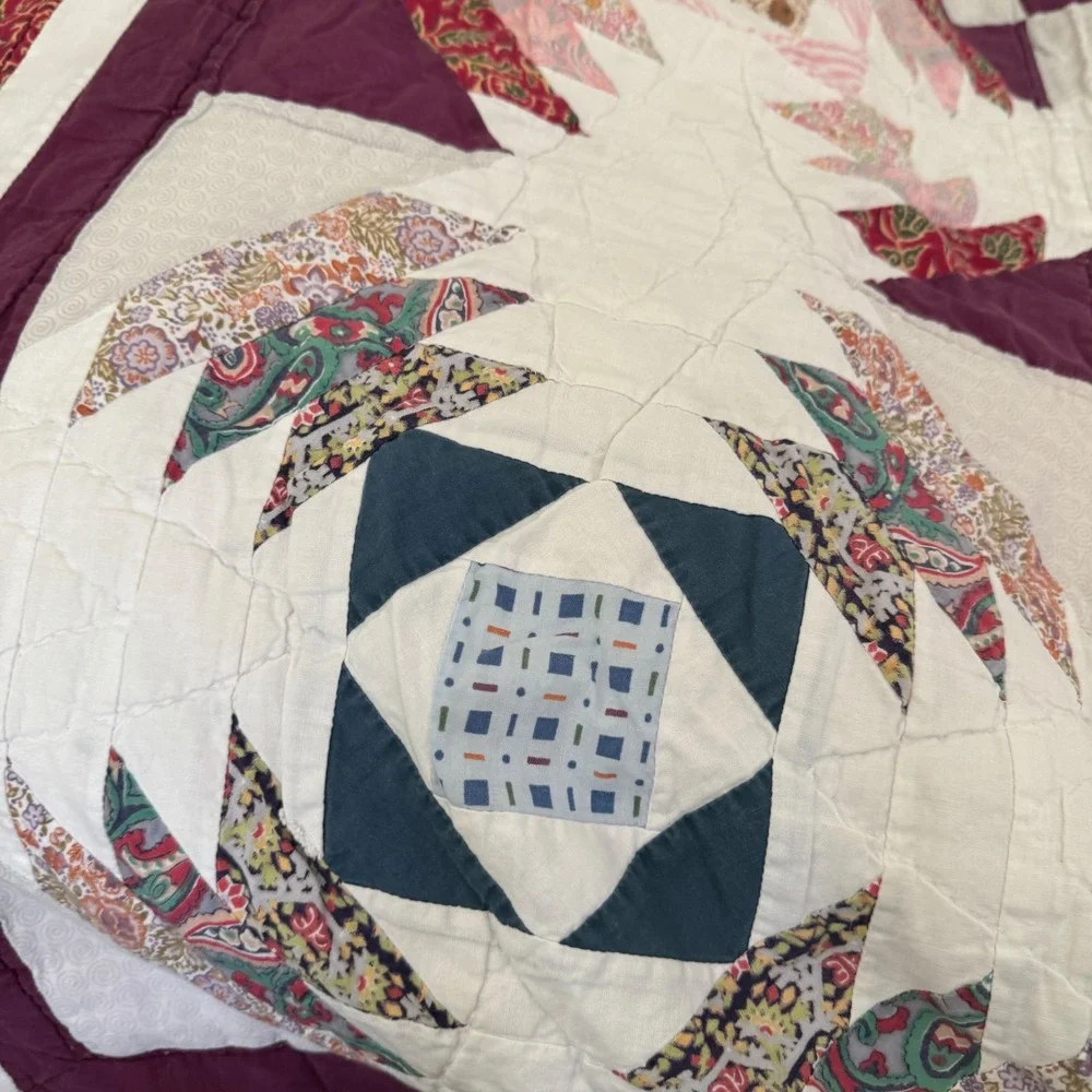 Handmade handcrafted patchwork